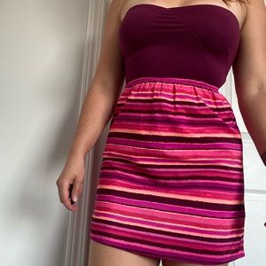 Roxy Strapless Summer Dress Size Small